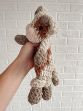 Load image into Gallery viewer, Mini Cow Crochet Lovey Toy
