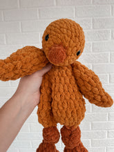 Load image into Gallery viewer, Little Chicken Crochet Lovey Toy
