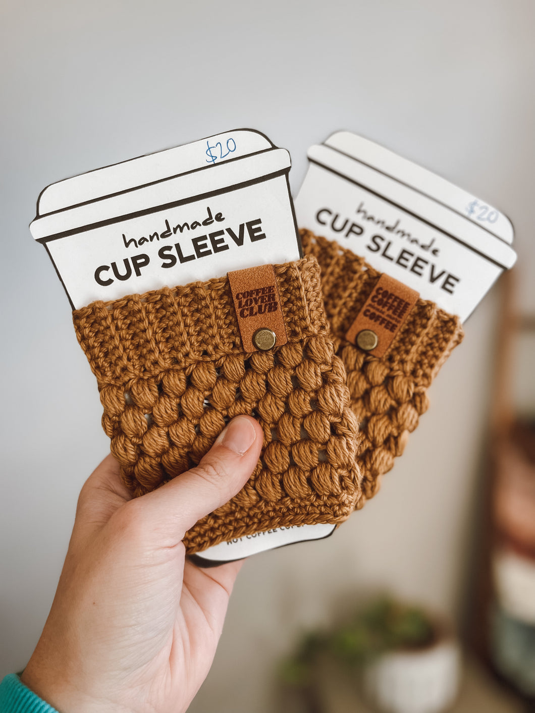 Coffee/drink cozy’s ~ ready to ship