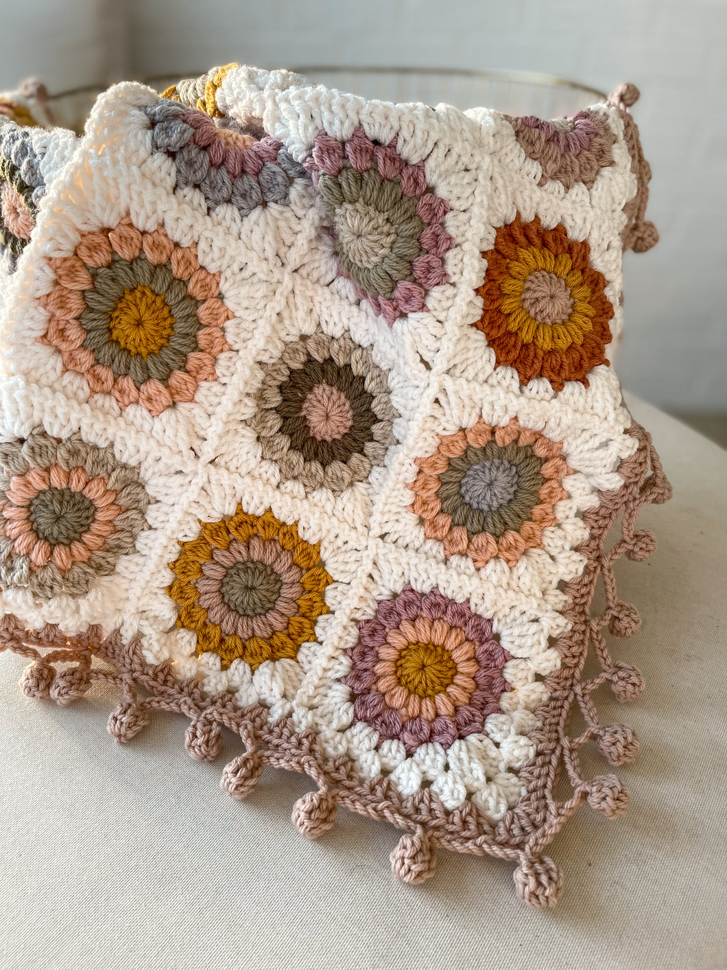 Custom sienna blanket for Kacye Krueger