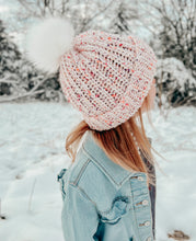 Load image into Gallery viewer, Mommy &amp; Me Crochet Hat | Baby Beanie | Woman’s Beanie
