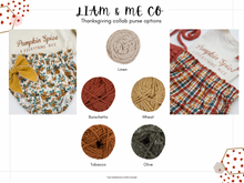 Load image into Gallery viewer, Pumpkin Spice Collab Crochet Purses
